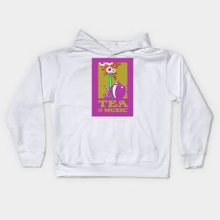 Tea & Music 3 Kids Hoodie